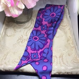 Coach Ponytail Scarf